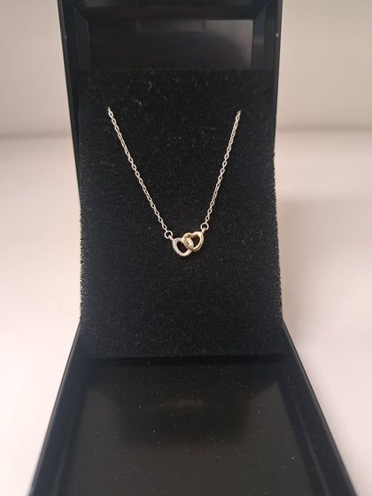 Pandora Two-Tone United in Love Entwined Hearts Necklace - Great Yarmouth