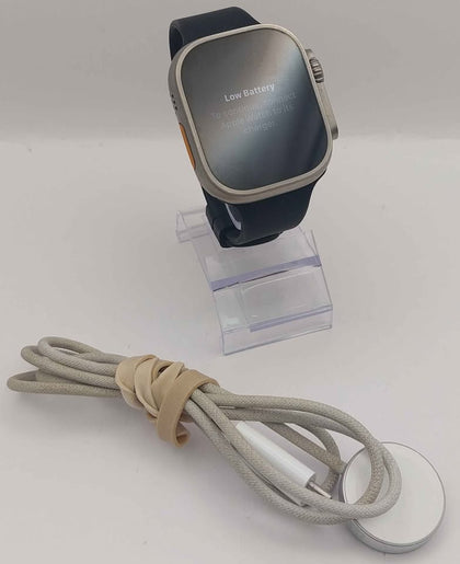 Apple Watch ultra 49mm Titanium grey with charger unboxed cellular
