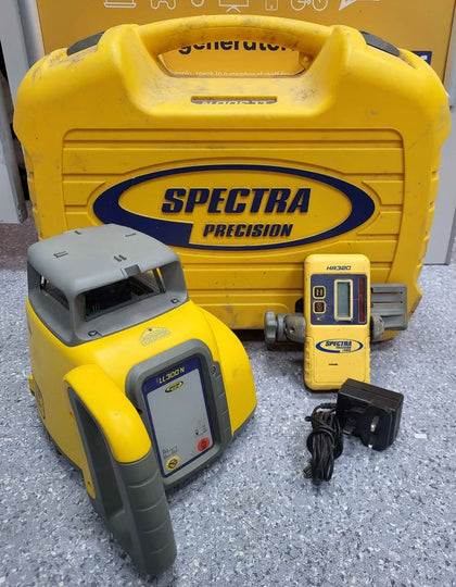 Spectra Precision Laser Level (LL300N) With Detector (HR320) And Carrycase