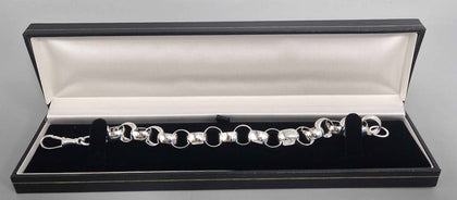 925 Silver Belcher Bracelet 23.7 Grams 8.5