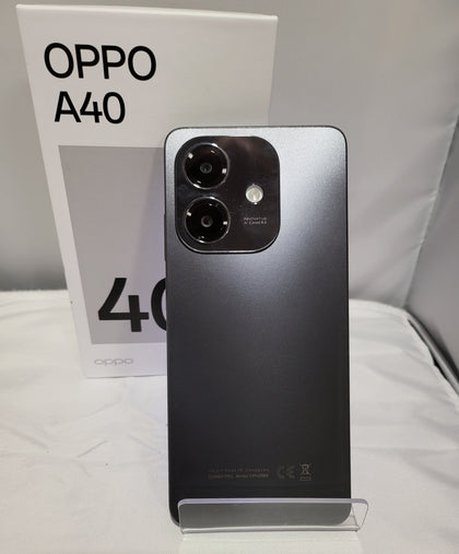 OPPO A40 4GB/128GB Black Smartphone, Unlocked.