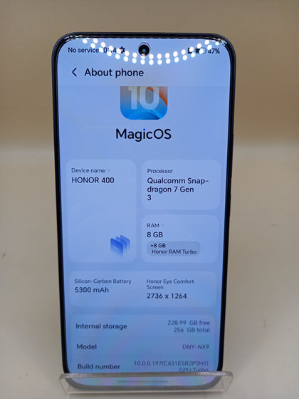 Honor 400 256gb+8gb Ram