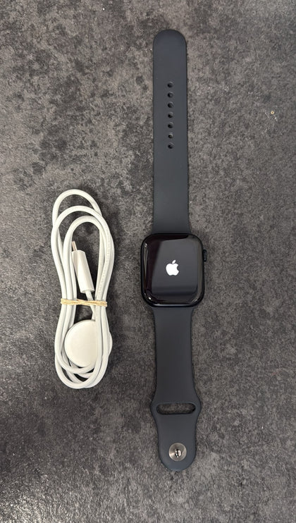 Apple Watch Series 8 GPS 45mm Midnight Aluminium Black Sport Band