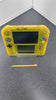 Nintendo 2DS pokemon edition transparent yellow unboxed with power cable has scratch on screen