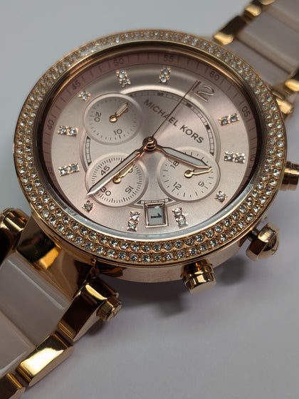 Michael Kors  Gold Plated Watch Boxed