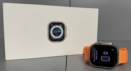 Apple Watch Ultra GPS + Cellular 49mm Titanium Orange ** Boxed **