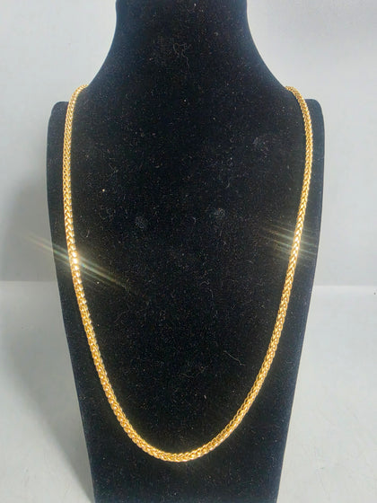 9ct GOLD NECKLACE 375 11.7G 26'' in Length