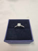 Swarovski 5402429 White Rhodium Plated Attract Ring Boxed