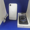 Apple iPhone 16e 128GB White, Unlocked Boxed with charger 100% Battery Health and 14 cycle copunt