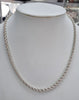 Silver Rope Chain 20"