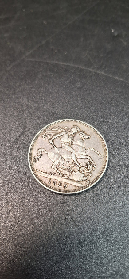 1889 Victoria British Silver Coin