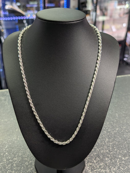 Brand New Silver Rope Chain