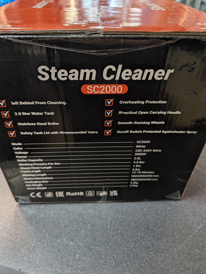 2000w Steam Cleaner sc2000