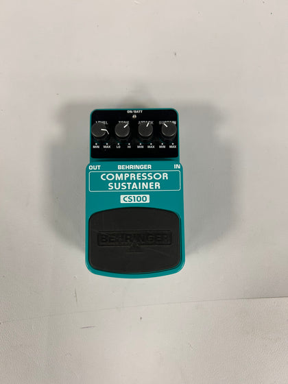 Behringer Compressor Sustainer CS100 Pedal - Collection Only