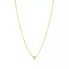 Tiffany & Co Elsa Peretti® Diamonds by the Yard® Single Diamond Pendant in Yellow Gold