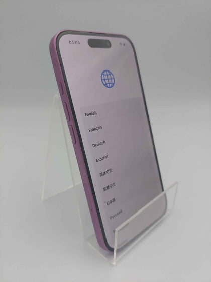 Apple iPhone 16, 128GB, Pink, 100% Battery Health, Unlocked, Boxed