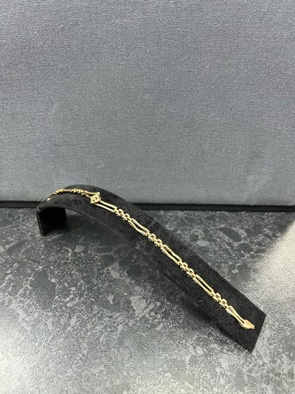 9ct Gold Bracelet, 8.03g