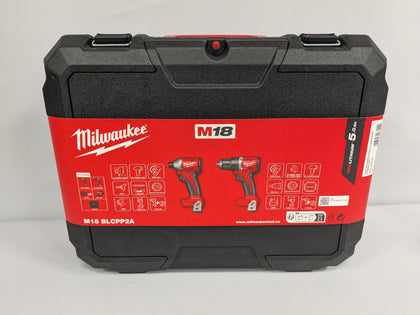 Milwaukee Drill & Impact Driver Set M18 BLCPP2A