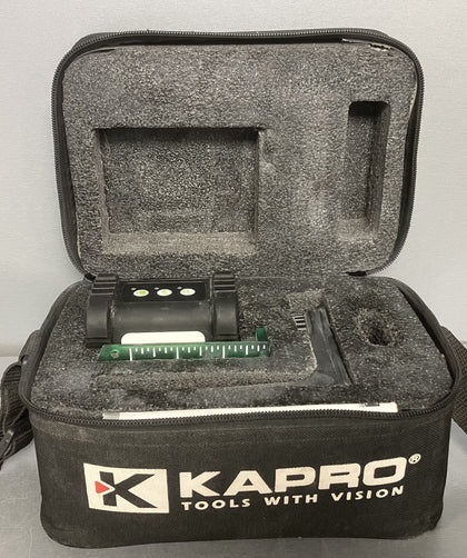 ** January Sale ** Kapro 870g VHX Prolaser VIP Green Laser & Carry Case