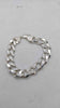 925 Sterling Silver Thick Curb Bracelet - 9" Long - 64 Grams - UNWORN