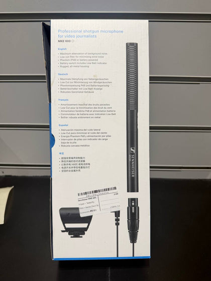 Sennheiser MKE 600 Shotgun Microphone