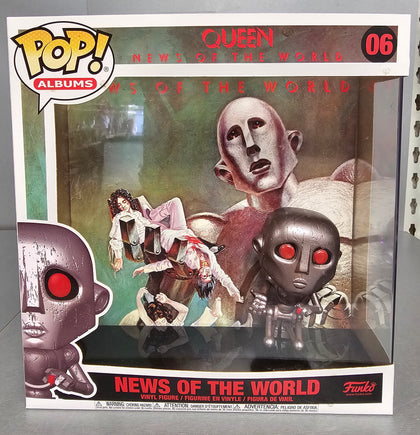 FUNKO POP News Of The World 06 - Queen Album **Collection Only**