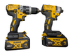 DEWALT 18V CORDLESS HAMMER DRILL & IMPACT DRIVER INC 2 X 4AH BATTERIES PRESTON STORE