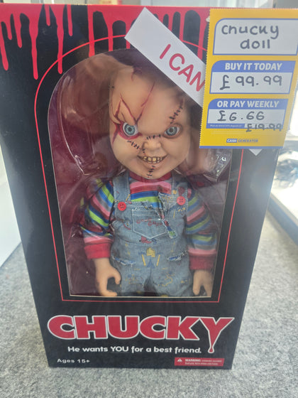 Child's Play Talking Scarred Chucky 15-inch Doll