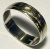 9CT White Gold Wedding Band Size V 1/2