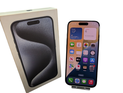 Apple iPhone 15 Pro (128 GB) - Blue Titanium PRESTON STORE