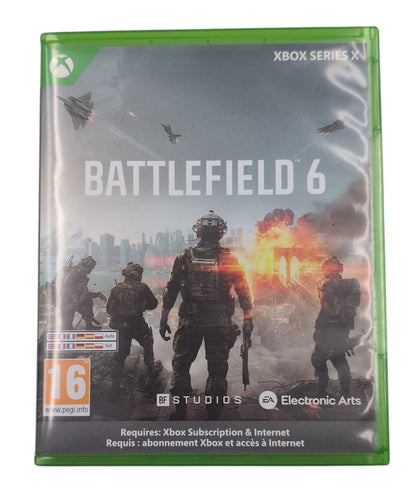 Microsoft Xbox One Series X Battlefield 6 Game 
