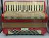 ** collection only ** Hohner arena III 120 bass accordion red unboxed