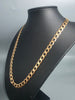 9CT Gold Chain 30.7G 375 HM 18'' IN LENGTH LINKS 10MM