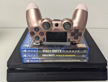 Sony Playstation 4 Slim 500GB  Console & 3 Games