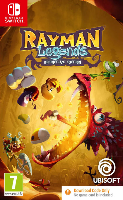 Rayman Legends - Definitive Edition (Code in A Box) Switch
