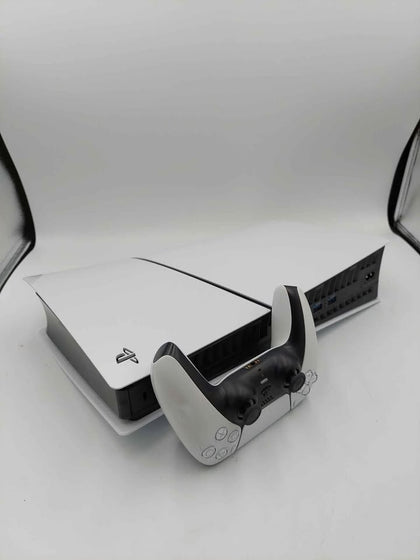 PlayStation 5 Digital Edition Console, 825GB, White, Unboxed, With White Pad