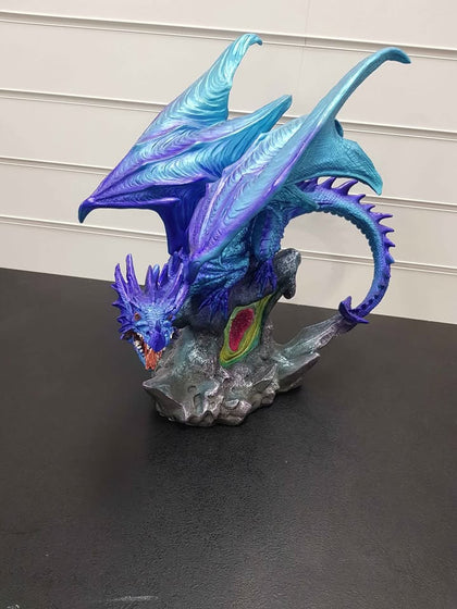 Electric Blue Dragon ON Rocks *COLLECTION ONLY*