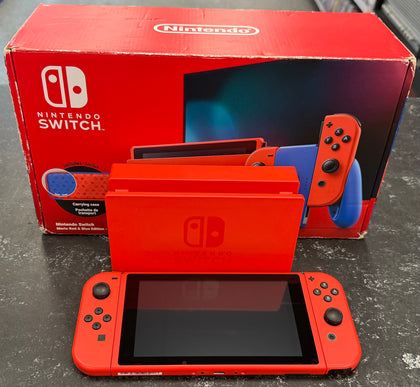 Nintendo Switch Mario Red Edition 32GB Boxed - Chesterfield
