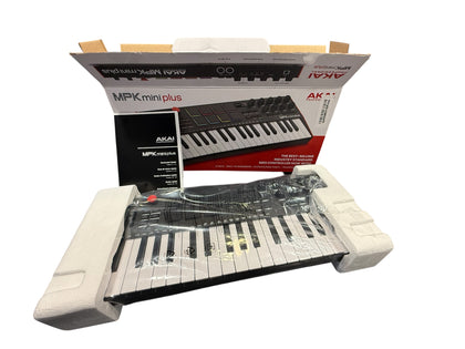 Akai Mini Plus MIDI Controller 37 Key - Never used * 2  YEAR WARRANTY**