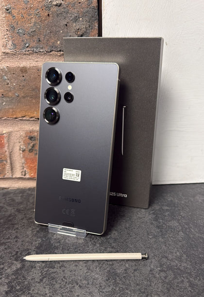 Samsung S25 Ultra 256GB - Titanium Black **Opened in-store to check Contents**