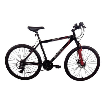 Pronto 26 Inch Mountain Bike with 21 Speeds & Alloy Frame Black **Collection Only**.