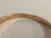 *childs/baby bangle 1/5 9ct metal core
