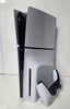 Sony PlayStation 5 Slim disc version console with 2 games
