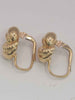 (18K 750 Hallmarked&Tested), 6.5G Gold Clip On Earrings