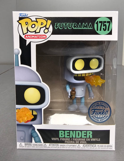 Funko Pop! Bender - Futurama #1757 **Collection Only**