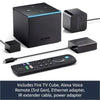 Amazon - Fire TV Cube 4K Ultra HD (2nd Gen Cube with 3rd Gen Alexa Voice Remote)