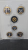 9ct Gold Coins Her Majesty A Life in Pictures Complete Collector Set Collectible 8g 9ct coin included