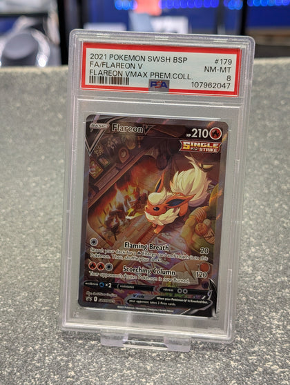 Pokemon Card Flareon Graded