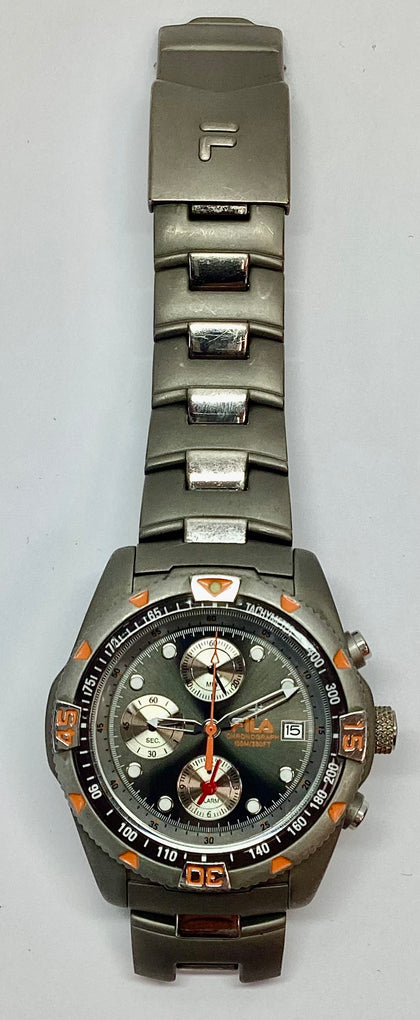 Fila Mens Titanium Chronograph Watch