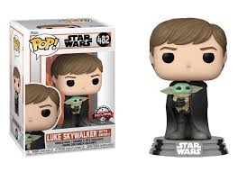 STAR WAR - POP N° 482 - Luke Skywalker With Grogu - Special Edition **Collection Only**.